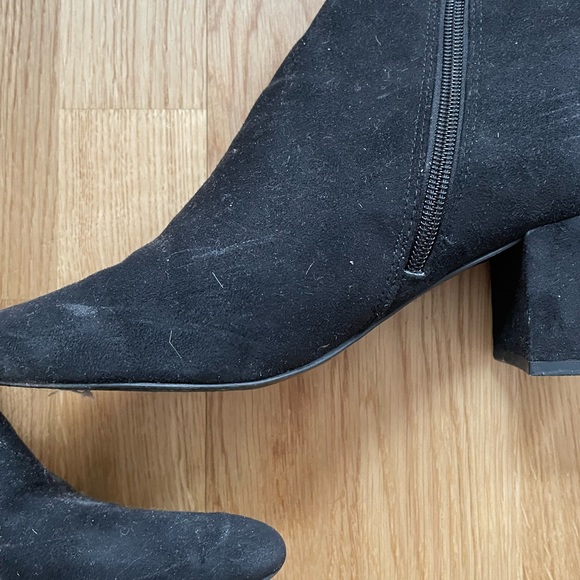 Steve Madden over the knee black boots - Picture 10 of 11